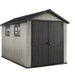 Abris de jardin OAKLAND 7511 gris en résine KETER 7,2 m²