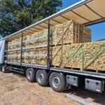 La moitié d'un camion de bois de chauffage (27 RM)