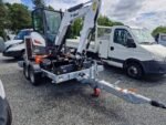 Bobcat E27Z + Remorque + 3 Godets + Marteau BRH Hydraulique Mini pelle 2,7T – Image 3
