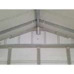 Abri de jardin en PVC 4,9m² UTILITY blanc et gris bleu Grosfillex – Image 4