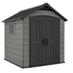 Abris de jardin DOMUS gris en résine KETER 4,6m² – Image 6