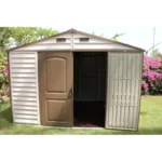 Abri de jardin en PVC WoodStyle Premium 7,68m² Duramax – Image 3