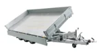REMORQUE BENNE HYDRAULIQUE 3 ESSIEUX 400×200 UNITRAILER TASKER 400/3C 3500 KG – Image 7