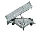 REMORQUE BENNE HYDRAULIQUE 3 ESSIEUX 400×200 UNITRAILER TASKER 400/3C 3500 KG – Image 4