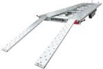 Remorque porte voiture à trois essieux 800X230 UNIPLAT 800/3 S 3500 KG – Image 6
