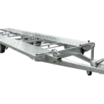 Remorque porte voiture à trois essieux 800X230 UNIPLAT 800/3 S 3500 KG
