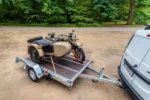Unitrailer, Remorque porte-moto/quad pliable à timon, 750 kg – Image 7