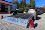 Unitrailer, Remorque porte-moto/quad pliable à timon, 750 kg – Image 10
