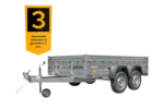 Remorque voiture 2 essieux 264×150 EXPERT 2615/2 PTAC 750 KG – Image 3