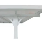 Toit de terrasse ajustable en aluminium laqué blanc 3,05×4,36m X-METAL – Image 6